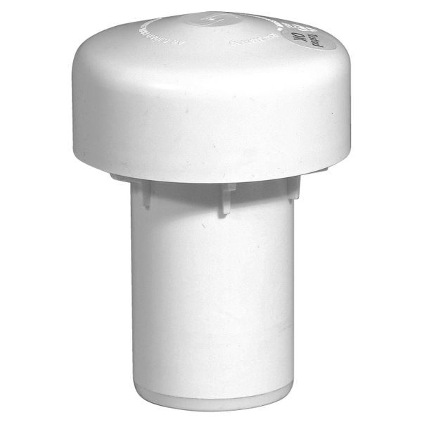 Luftningsventil Purus 3131160 ABS med tätning av EPDM-gummi 75 mm
