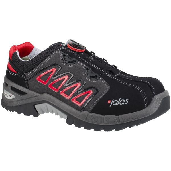 Skyddssko Jalas 9548 Exalter Easyroll S3, BOA, svart/röd Strl 43