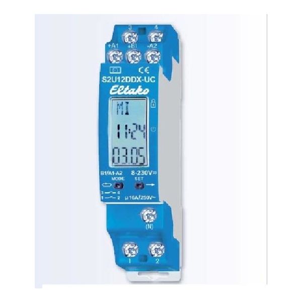 Kopplingsur Eltako 23200901 16 A/250V AC