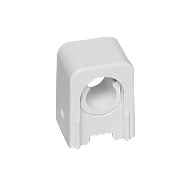 Rörklämma Faluplast Snap 14130 enkel, 12-15 mm Vit