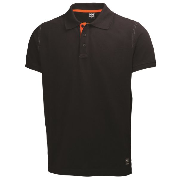 Pikétröja Helly Hansen Workwear Oxford svart Strl XXL