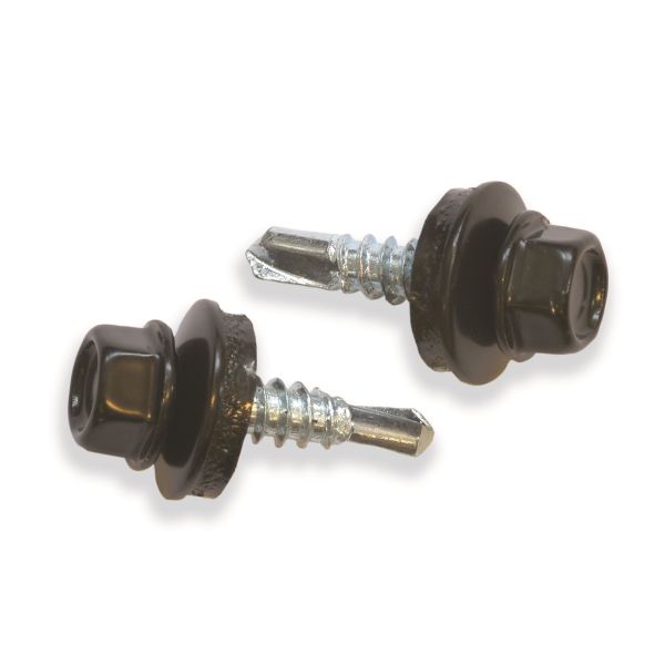 Byggskrue Ejot 860311 4,9 x 35 mm, A SAPHIR FZB, 250-pakning BRUN 8017