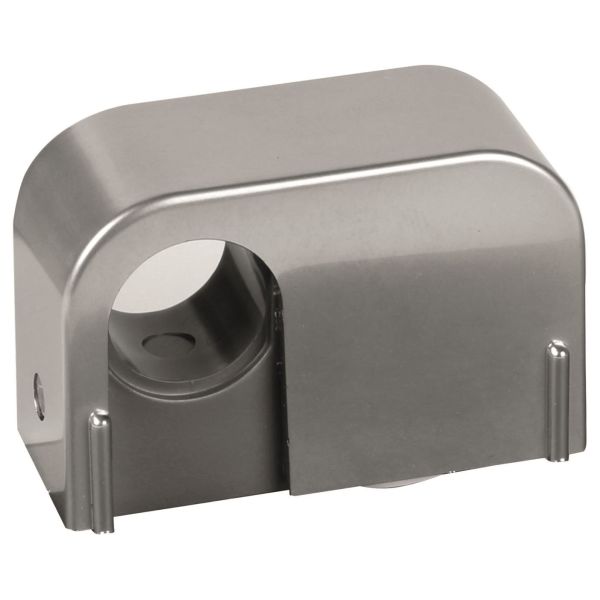 Rörklämma Faluplast Snap 14107 matt krom, 10-pack Enkel