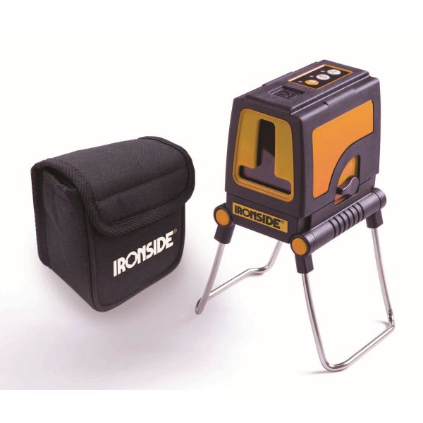 Korslaser Ironside 152300 med röd laser
