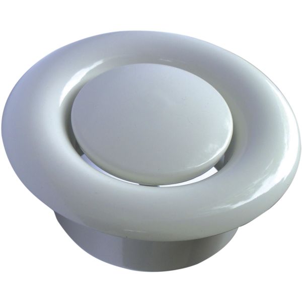 Frånluftsventil Flexit 09711 100 mm Vit