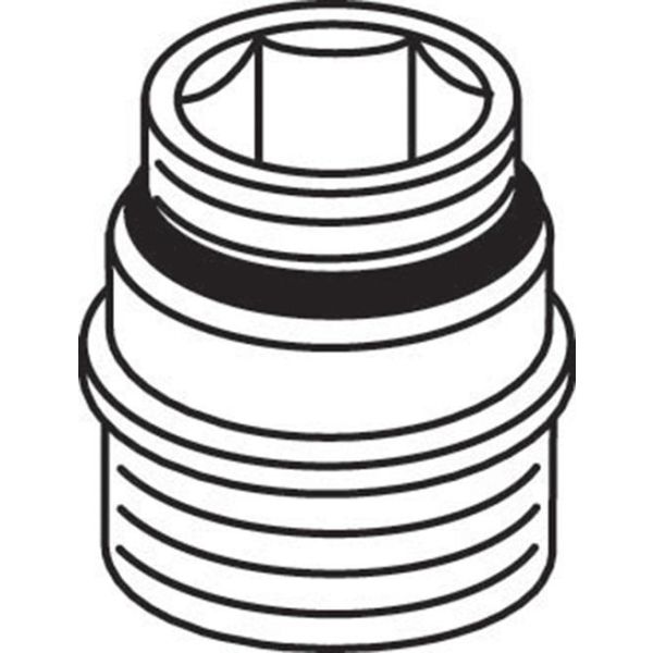 Utløpsnippel Oras 178785V for Nova blandebatterier