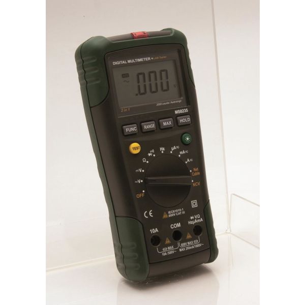 Multimeter Marelco 42.6082 med LAN-kabeltestare