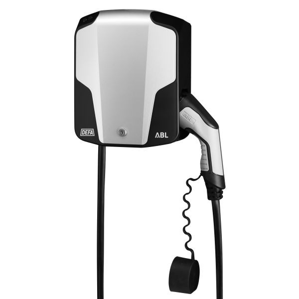 Ladeboks Defa eRange Uno fast T2-kabel, 7,4 kW