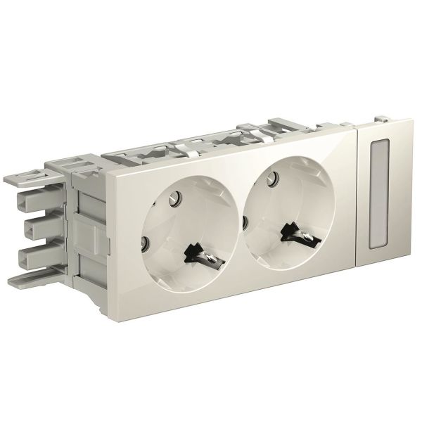 Vägguttag Schneider Electric INS62000 100 x 50 x 40 mm Vit