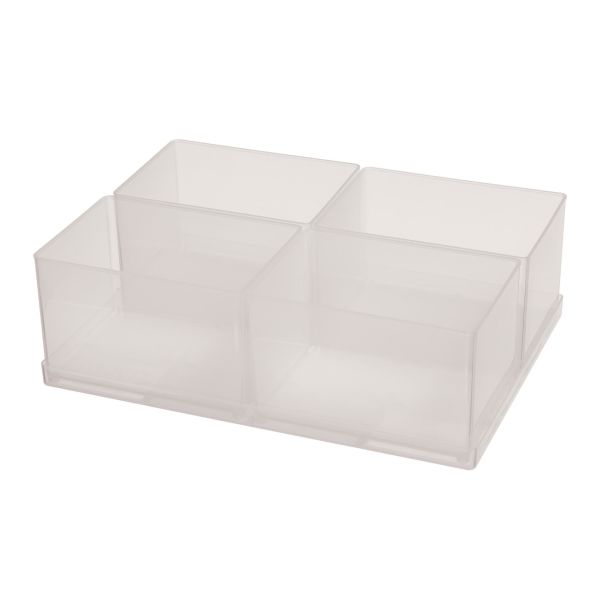 Innsats Raaco 136532 69 x 220 x 160 mm 4 rom