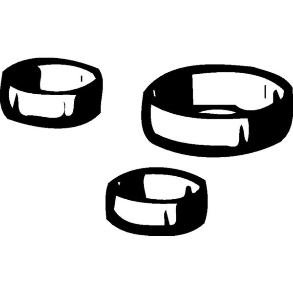 Gummipacknings Gustavsberg GB41633513 01 3 delar
