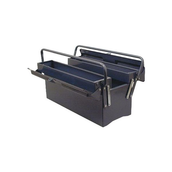 Verktygslåda Z 530200160 stålplåt, blå 3-fack, 530 mm