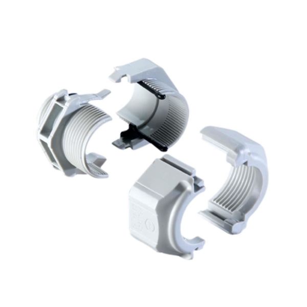 Gjennomføring Rutab 1457290 M20 x 10 mm Lysegrå