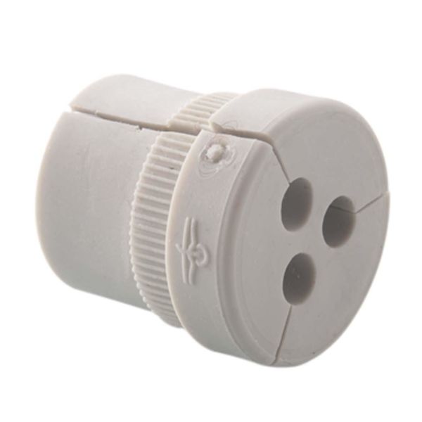Innsats Rutab 1457314 delbar, grå 4 mm, 4 kabler