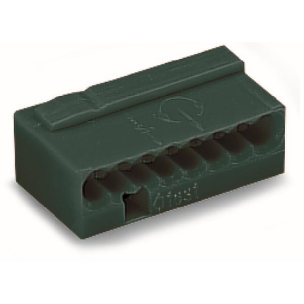 Klämma Wago 243-208 7 x 10 x 18 mm, 50-pack Mörkgrå