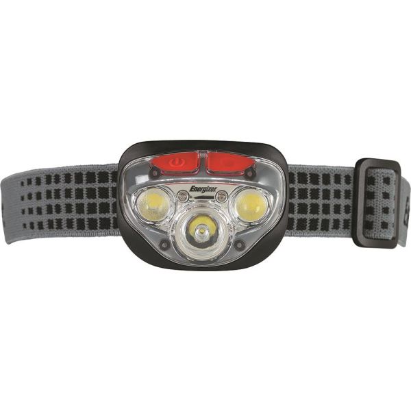 Pannlampa Energizer Vision HD + Focus 300 lm, vattentät, med batterier