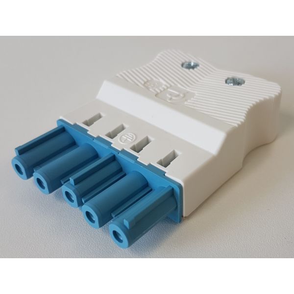 Hylsekontakt Gycom 128187 5-polet, 20 A, 0,19 kWh, 4 kV, IP20 9,3-10,3 mm