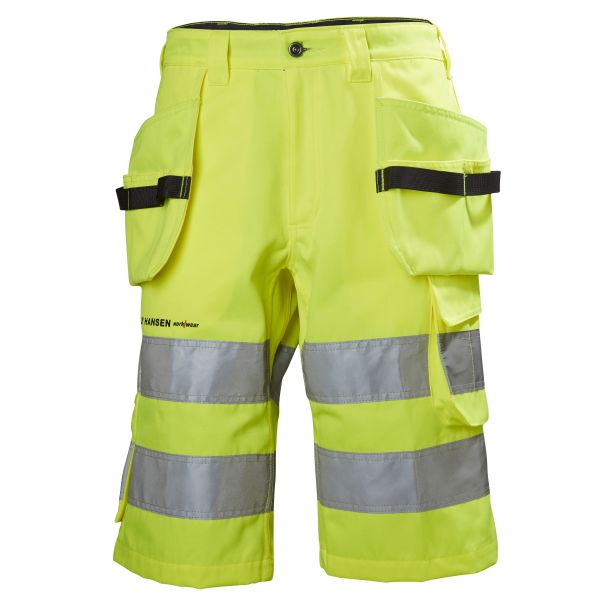 Arbetsshorts Helly Hansen Workwear Alna varsel, gul C44