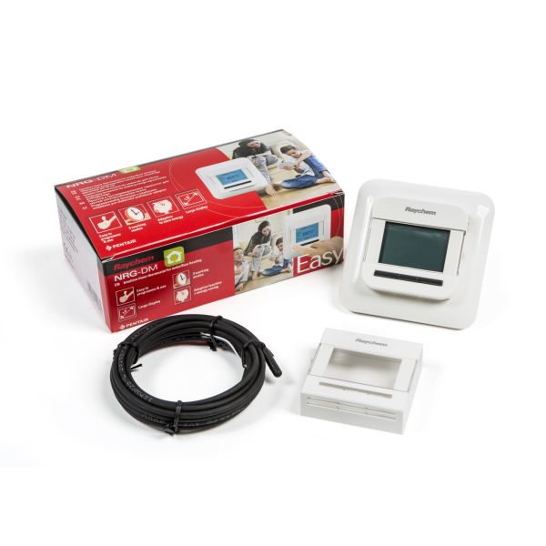 Golvvärmetermostat RAYCHEM R-NRG-DM elektronisk, IP21