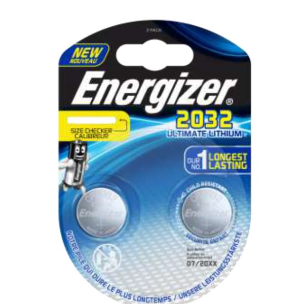 Knappcellsbatteri Energizer Ultimate Lithium 2016 3 V, 2-pack