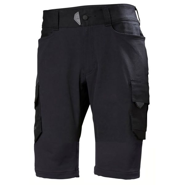 Arbetsshorts Helly Hansen Workwear Chelsea Evolution svart, 4-vägs stretch C46