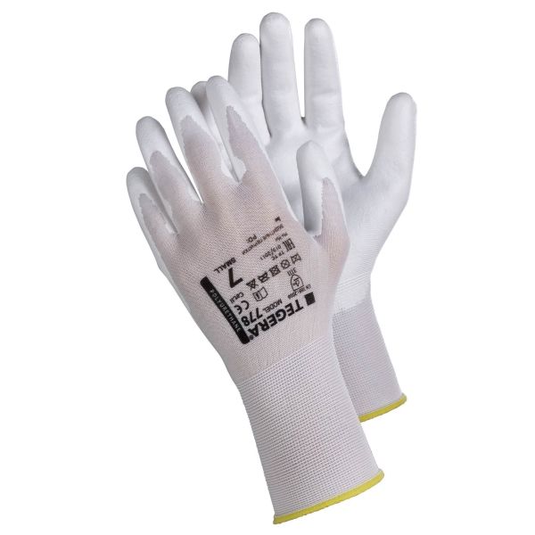 Hanske Tegera 778 Nylon/PU Størrelse 10