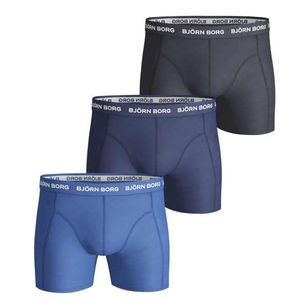 Kalsong Björn Borg Sammy Solid blå, 3-pack XL