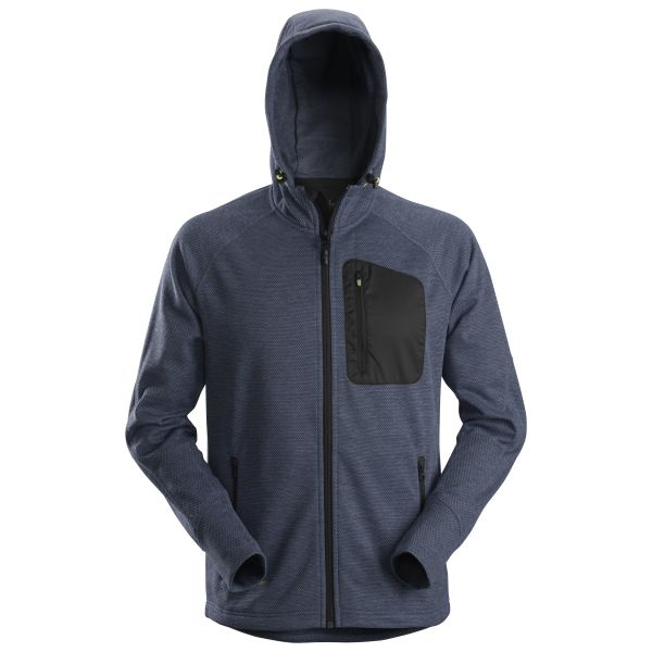 Luvtröja Snickers 8041 FlexiWork marinblå, fleece XS