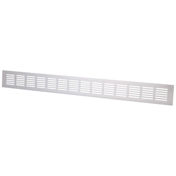 Överströmningsgaller Flexit 117140 600 x 60 mm Aluminium
