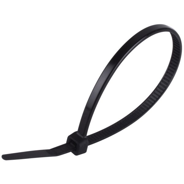 Buntband Gelia 050000529 svart, 20-pack 290 x 4,8 mm