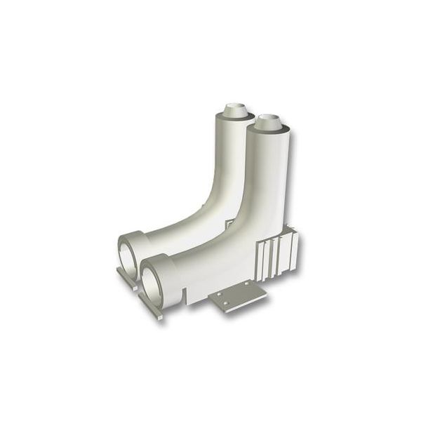 Radbockstöd LK Systems 4814367 25 x 25 mm, c/c 40 mm