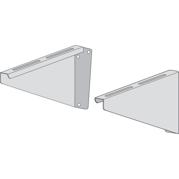 Skolkonsol Rebase 8097033 för tvättställ 260 mm