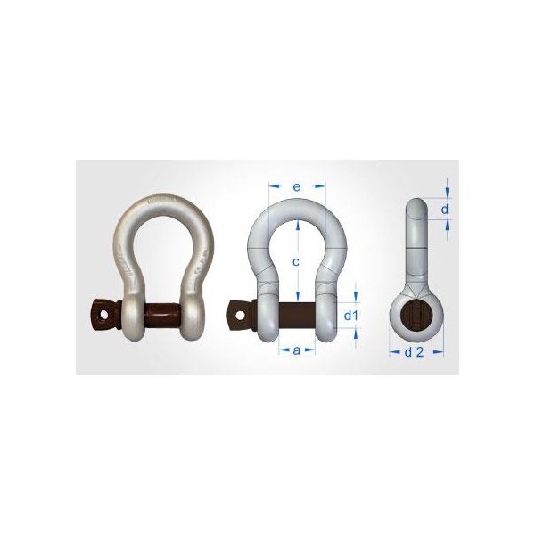Lyrsjakkel Gunnebo A085428 skruebolt, forsinket M32/9,5T