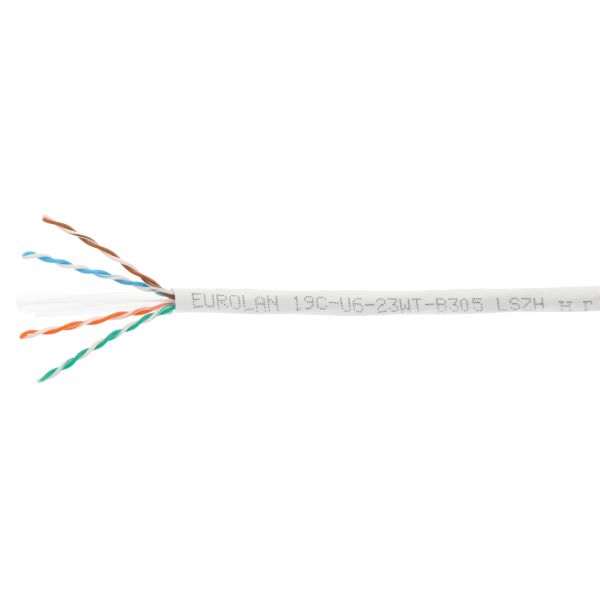 Datakabel Eurolan 19D-U6-23WT-R500 C6, UTP, LSZH, Dca Trumma