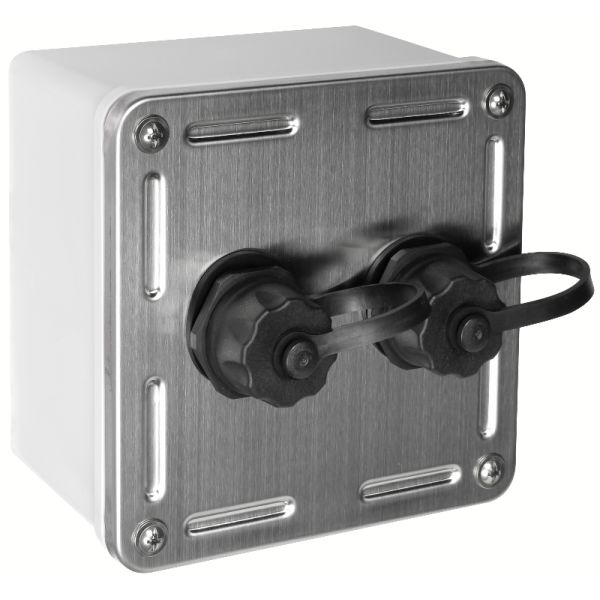 Uttaksboks Elko EKO02807 6 A, RJ45 2 koblinger