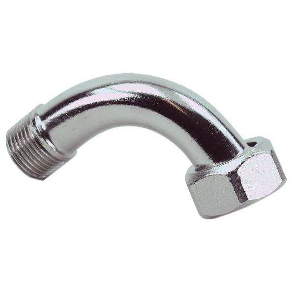 Bøy Gelia 3014009042 med mutter, til radiatorventil G15 (1/2")
