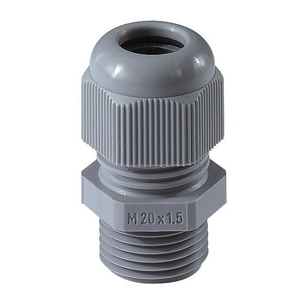 Förskruvning Rutab 1476161 lång gänga, mörkgrå M16 x 5-10 mm