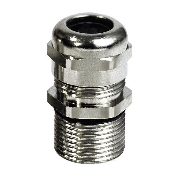 Förskruvning Rutab 1476012 IP68, neoprenpackning, mässing PG16 x 10 mm