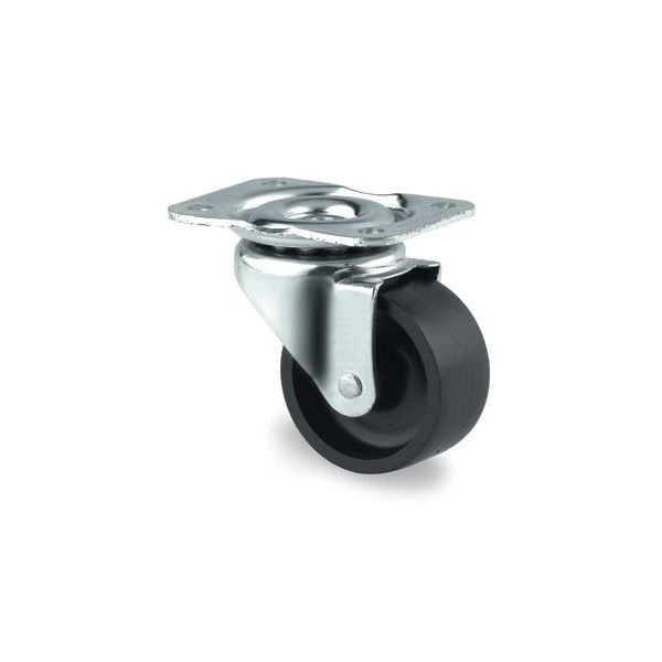 Leddhjul Tente 1430POI032P6038 4-pakning, nylon 30 mm