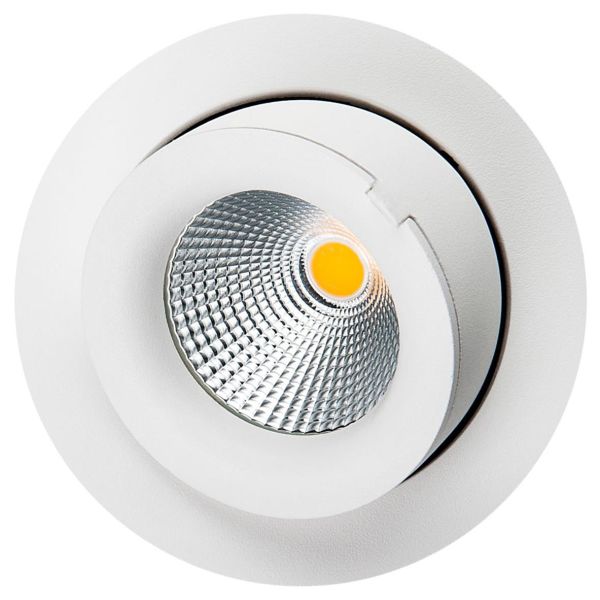 Downlight SG Armaturen Junistar Exclusive 9 W, matt vit