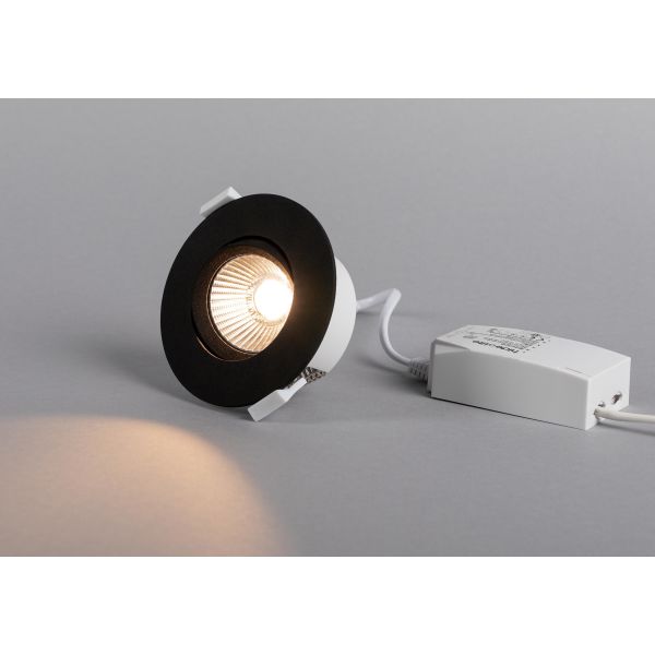 Downlight Hide-a-Lite Optic Quick svart 2700 K
