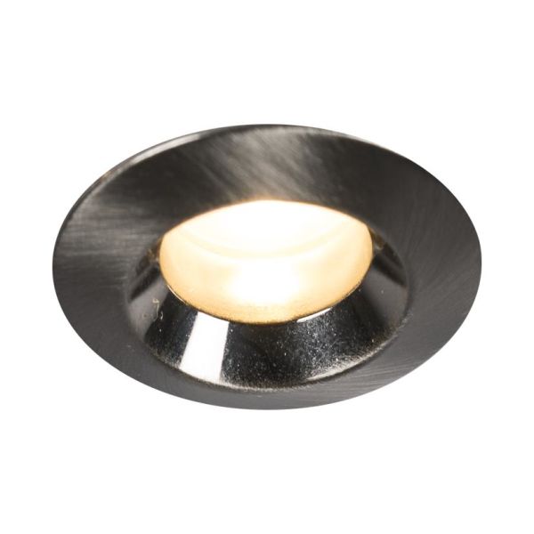 Downlight Hide-a-Lite Core Smart 45°, børstet stål 2700 K