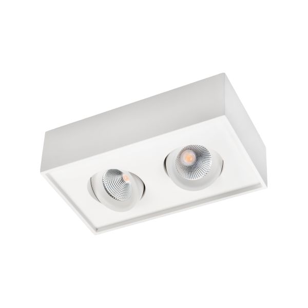 Downlight SG Armaturen Cube Lux 2x7 W, 1080 lm