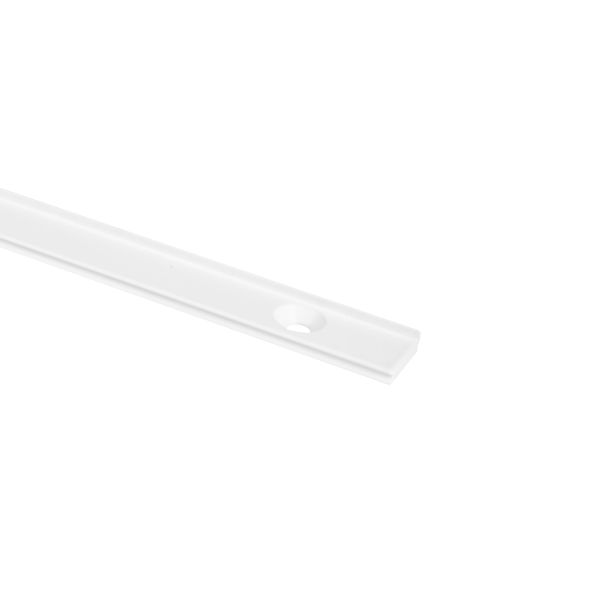 Aluminiumprofil Hide-a-Lite Profil Art Slim vit, 2 m