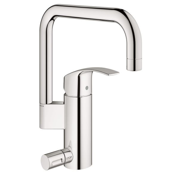 Köksblandare Grohe Eurosmart 31557002 med diskmaskinsavst. U-pip