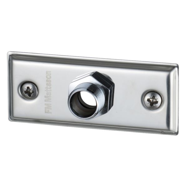 Väggbricka FM Mattsson 8530750 1-håls, 12 mm G15