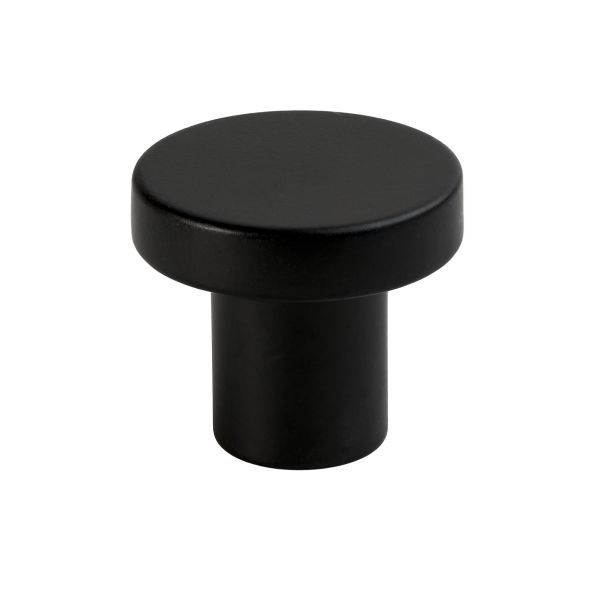 Knopp Gustavsberg K6 ⌀28 mm, lackad Svart