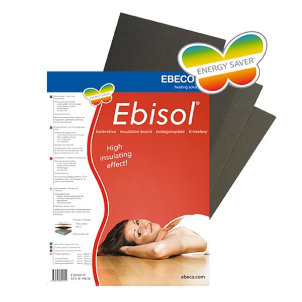Isoleringsplate Ebeco Ebisol 10-pakning 3 mm