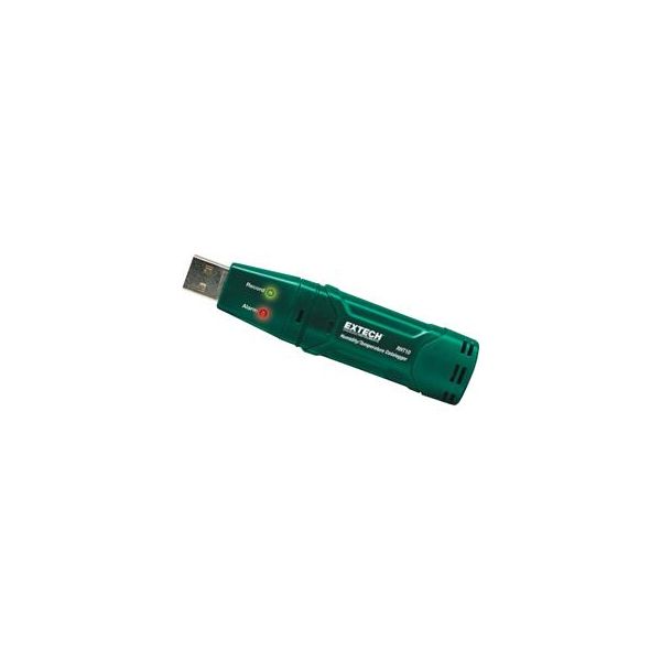 Temperatur- og RF-logger Extech RHT10 med USB-kontakt