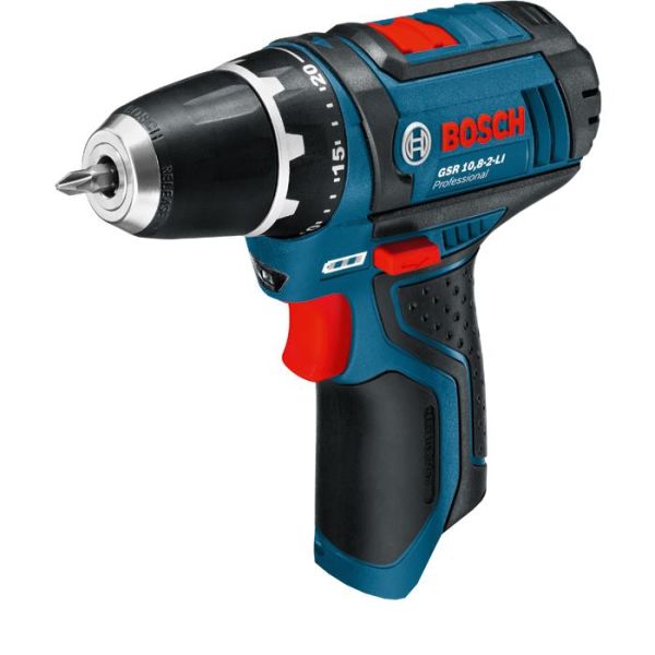 Borskrutrekker Bosch GSR 12V-15 uten batterier og lader